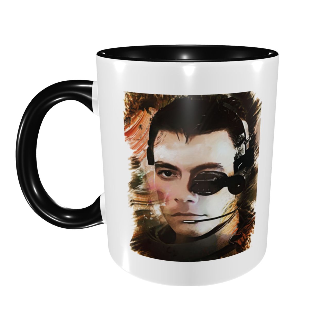Coffee Tea Van - ทหารอเนกประสงค์ ฌอง คล็อด แวน แดมม์แก้วตลกแก้วกาแฟเซรามิกแก้วชาแก้วนมแก้วเครื่องดื่มของขวัญสำหรับเพื่อน