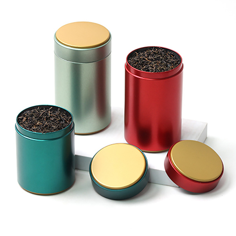 Tea Coffee Sugar Container - กล่องชาแบบพกพากล่องมีขอบปิดผนึกชากล่องใส่ที่เก็บเครื่องครัวในบ้านกล่องใส่กล่องเก็บสินค้าเคลือบดีบุกสามารถทำกาแฟได้กล่องใส่น้ำตาล