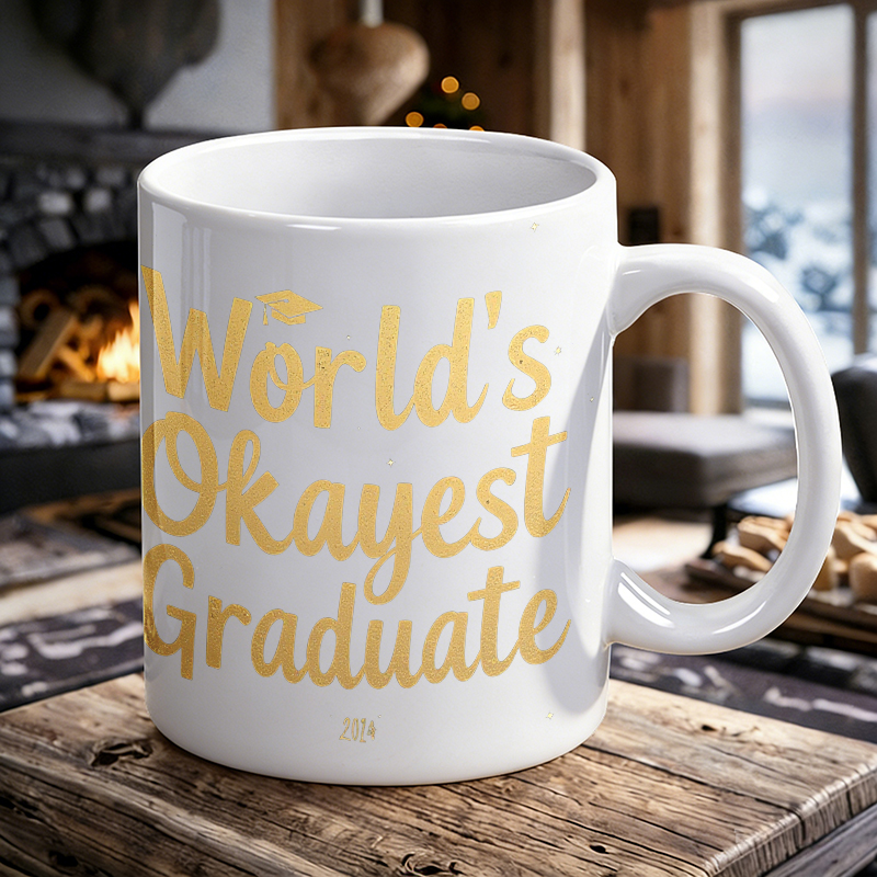 Coffee Tea Font - แก้วเซรามิกตัวอักษรสีทองตลกๆ, แก้วกาแฟ, แก้วนม, แก้วน้ำชาสำหรับสำนักงาน, แก้วน้ำดื่ม, ของขวัญสำหรับเพื่อน,