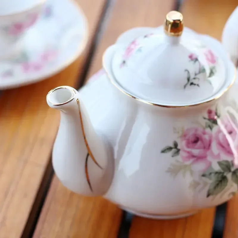 Coffee Tea Jug - ชุดกาน้ำชาพอร์ซเลนเนื้อดี โนเบิล โบน ไชน่า 500 มล.
