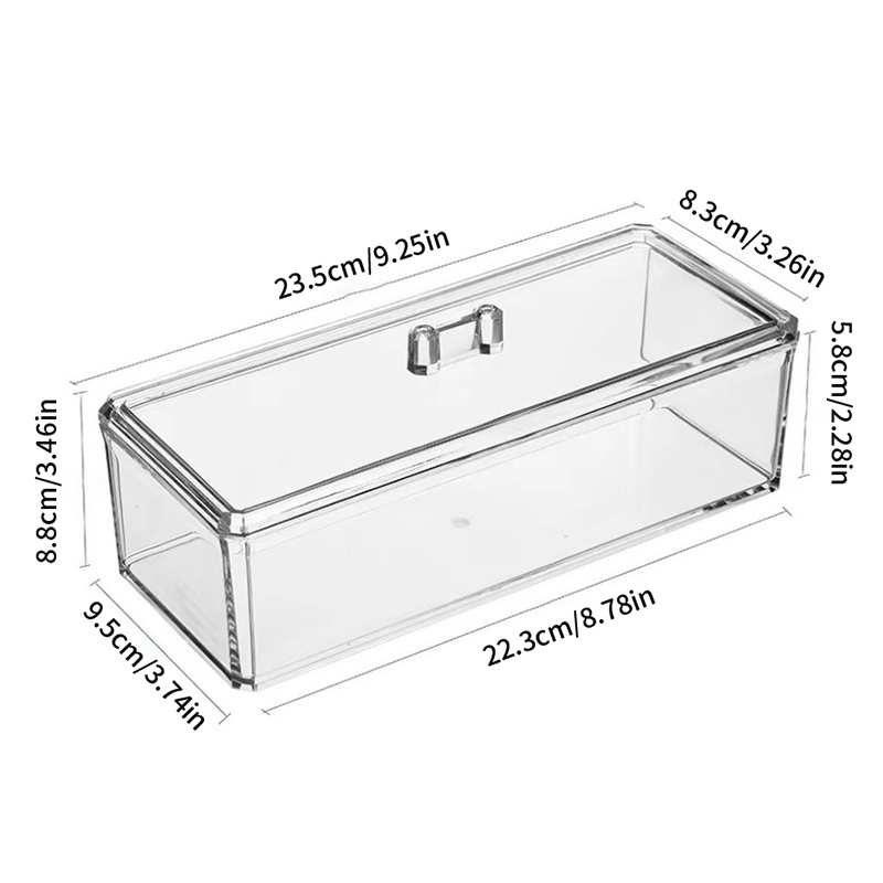 Tea Coffee Sugar Container - กล่องเก็บถุงชาแบบลิ้นชัก กล่องจัดระเบียบแคปซูลกาแฟ กล่องอะคริลิคแบบมีฝาปิด ภาชนะเก็บชา กาแฟ น้ำตาล