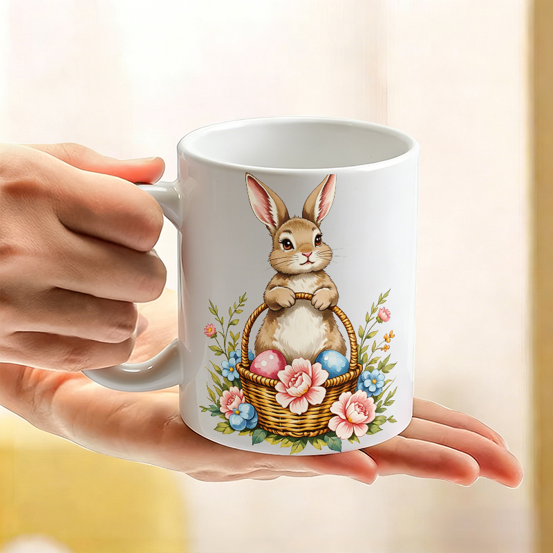 1 ชิ้น กระเช้าไข่กระต่ายอีสเตอ - Coffee Tea Gift Basket บทวิจารณ์และราคา