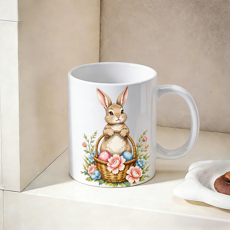1 ชิ้น กระเช้าไข่กระต่ายอีสเตอ - Coffee Tea Gift Basket บทวิจารณ์และราคา