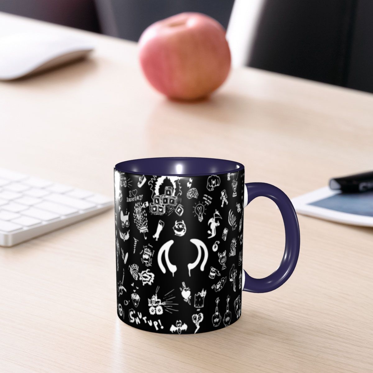 แก้วเซรามิกพิมพ์ลาย Yungblud D - Coffee Tea Drawing บทวิจารณ์และราคา
