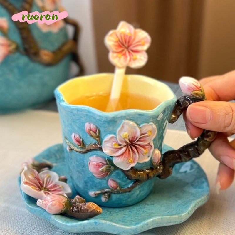 แก้วกาแฟเซรามิกลายวานโก๊ะ Star - Coffee Tea Van บทวิจารณ์และราคา