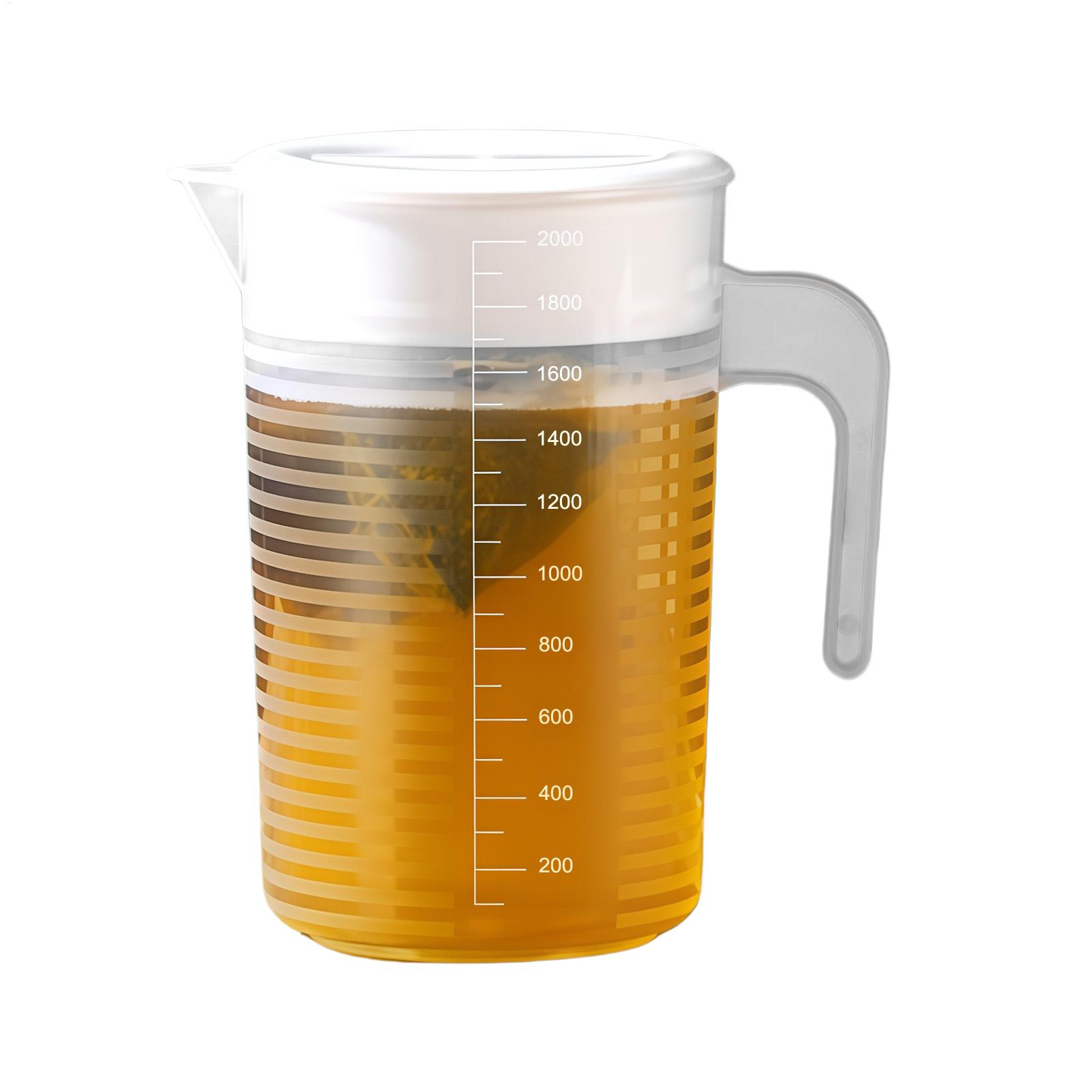 เหยือกน้ำใสขนาดใหญ่ 2 ลิตร พร้ - Coffee Tea Jug บทวิจารณ์และราคา