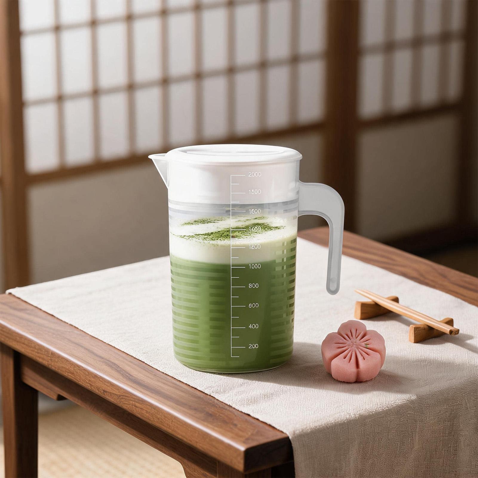 เหยือกน้ำใสขนาดใหญ่ 2 ลิตร พร้ - Coffee Tea Jug บทวิจารณ์และราคา