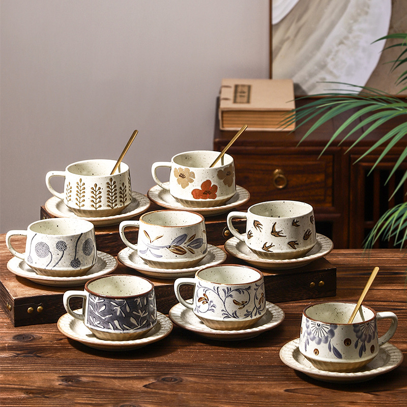 ชุดแก้วกาแฟวินเทจของโรงแรม แก้ - Coffee Tea Latte บทวิจารณ์และราคา