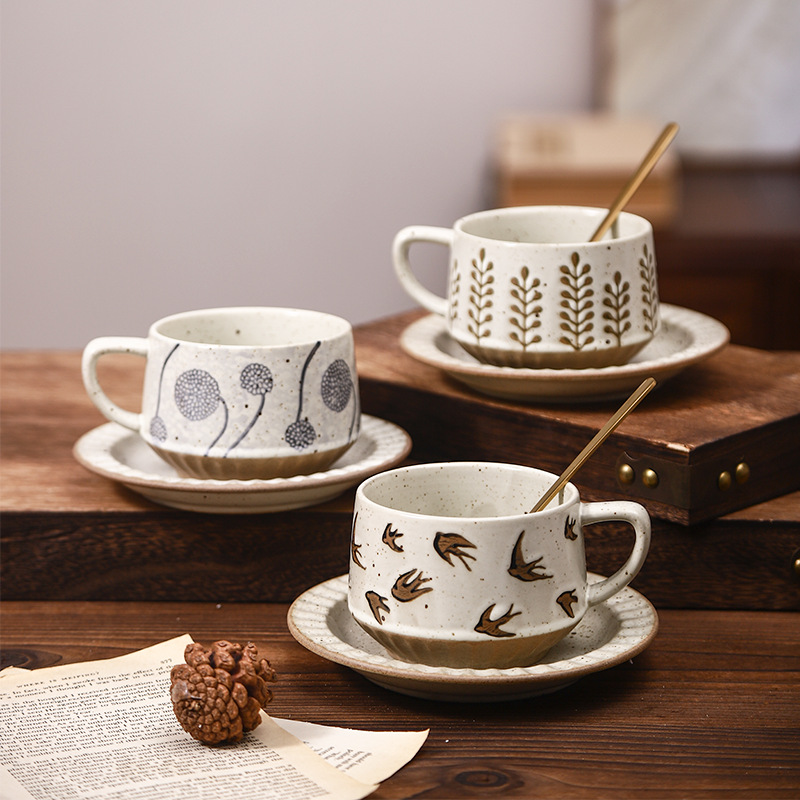 ชุดแก้วกาแฟวินเทจของโรงแรม แก้ - Coffee Tea Latte บทวิจารณ์และราคา