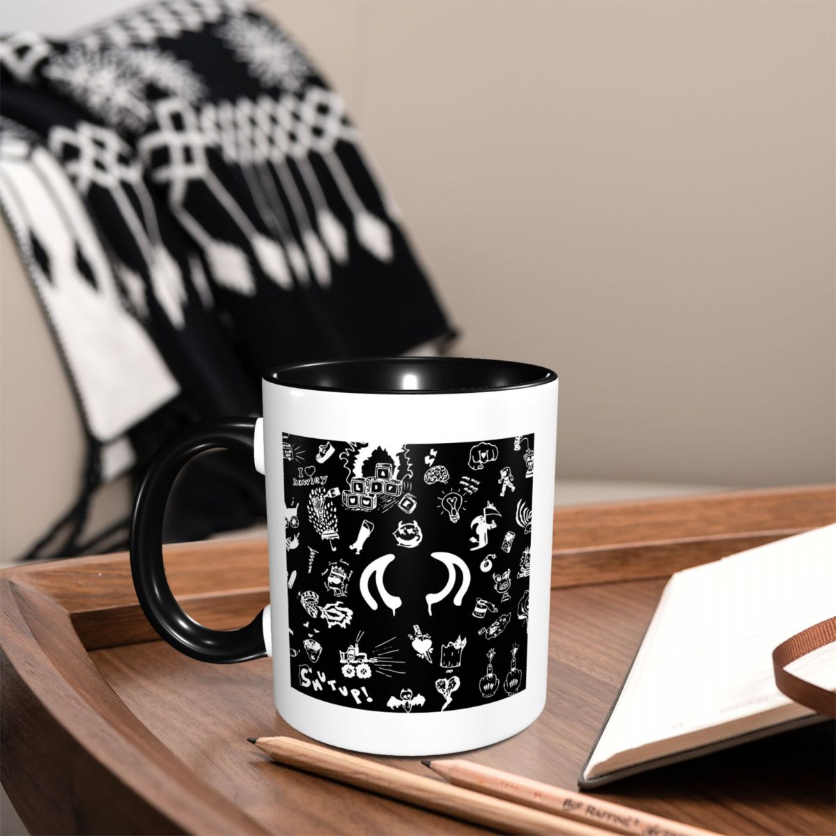 แก้วเซรามิคลาย Yungblud ลายการ - Coffee Tea Drawing บทวิจารณ์และราคา