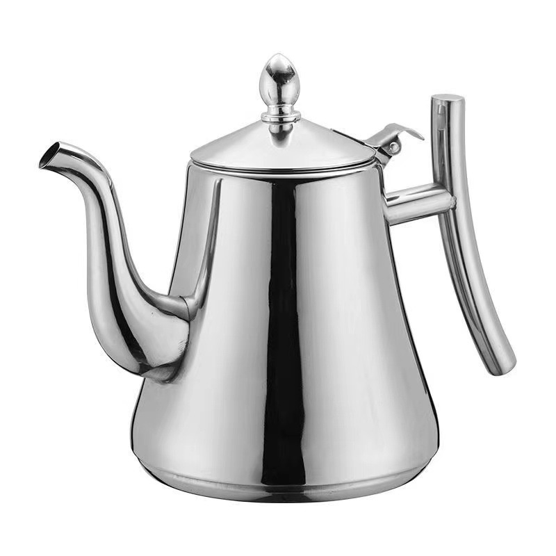 กาน้ำชาสแตนเลสขัดเงาขนาด 1 ลิต - Coffee Tea Leaf บทวิจารณ์และราคา