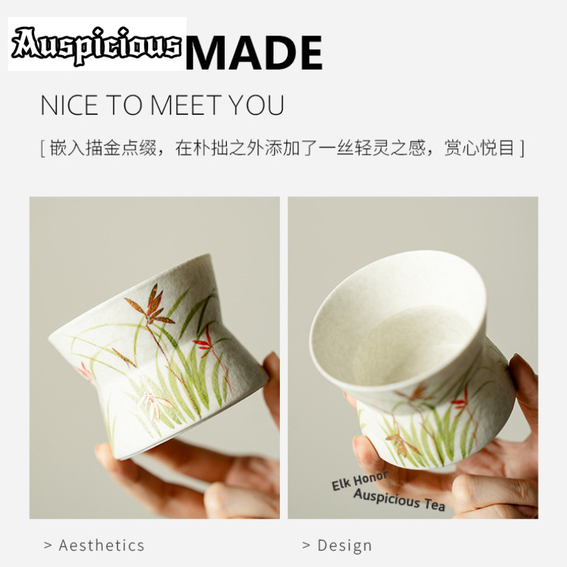 แก้วกาแฟลายวาดมือรูปกล้วยไม้สี - Coffee Tea Drawing บทวิจารณ์และราคา