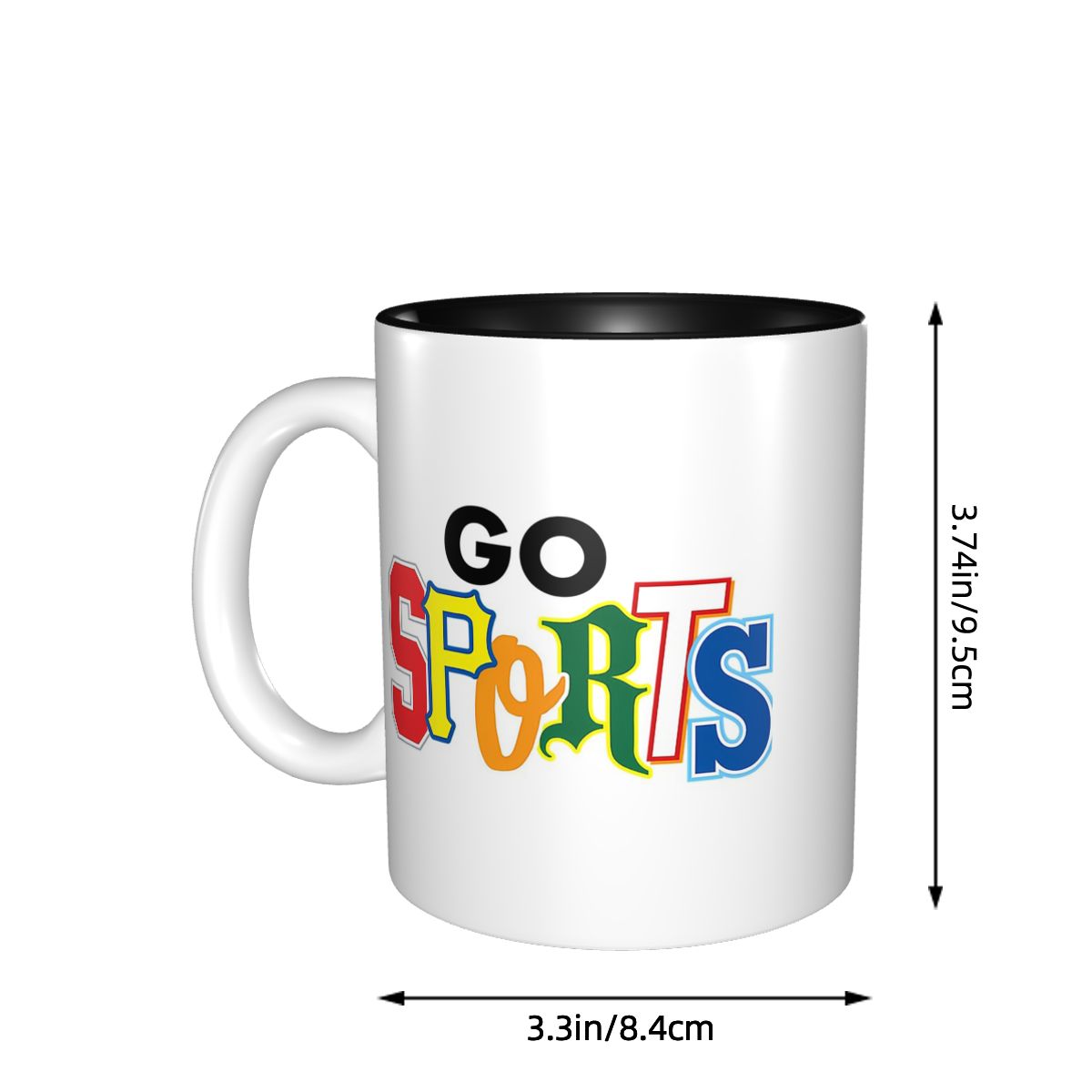 แก้วมัคเซรามิคตลกๆ ลายตัวอักษร - Coffee Tea Font บทวิจารณ์และราคา