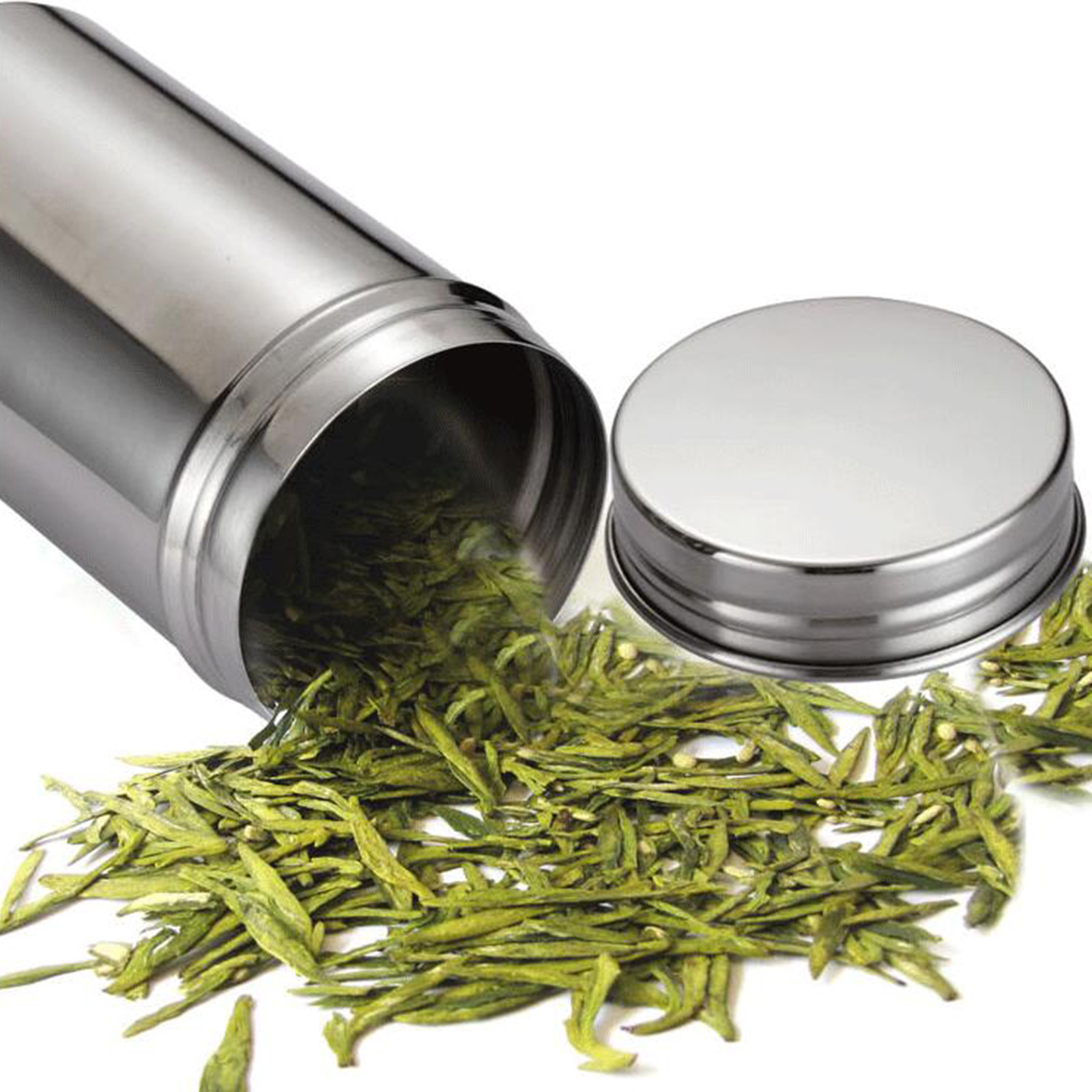 โถใส่เมล็ดกาแฟสแตนเลสสตีล304โถ - Coffee Tea Bean Leaf บทวิจารณ์และราคา
