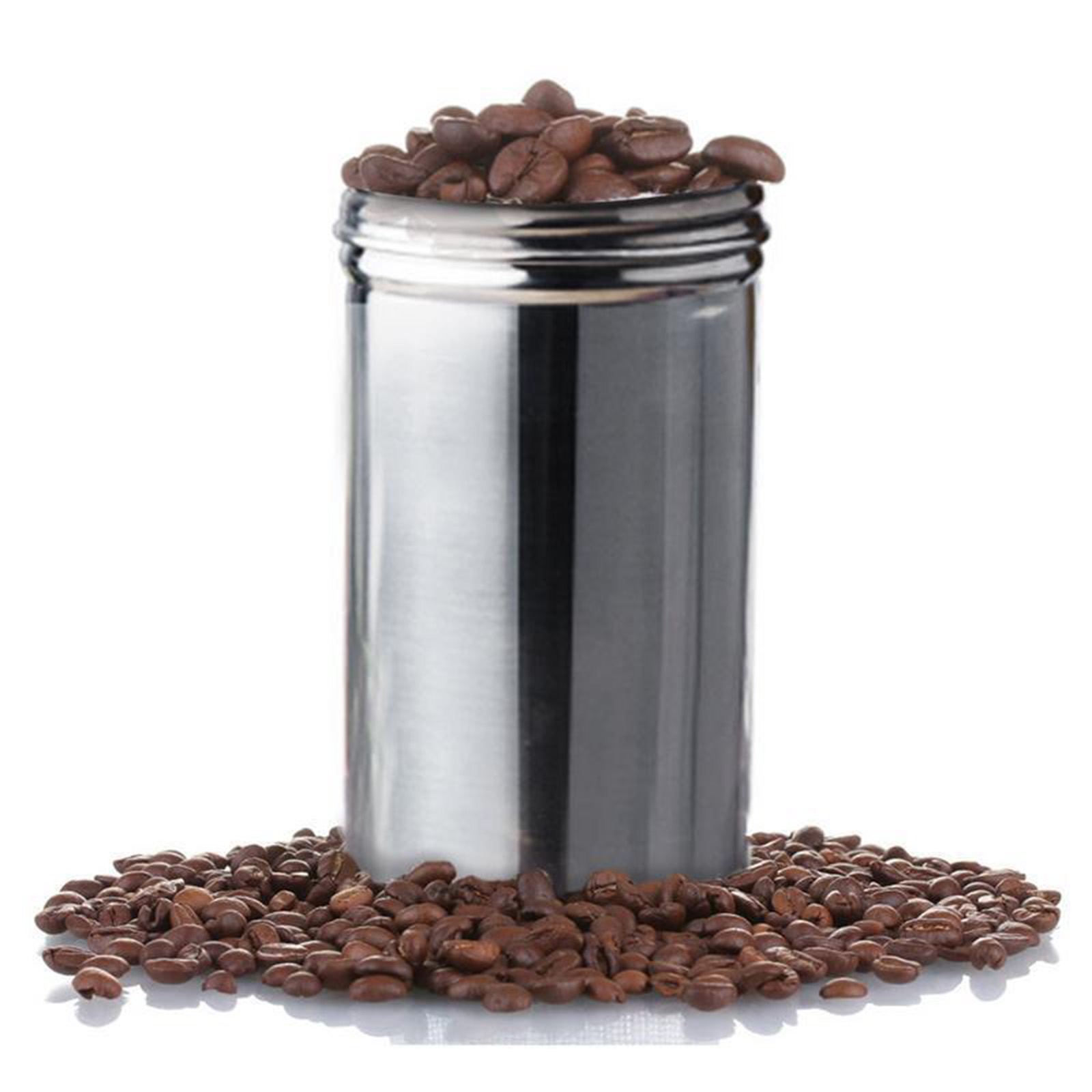 โถใส่เมล็ดกาแฟสแตนเลสสตีล304โถ - Coffee Tea Bean Leaf บทวิจารณ์และราคา
