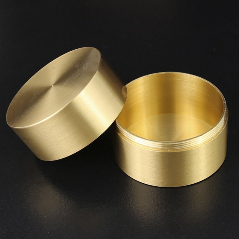 กล่องใส่ผงทองเหลือง กระปุกใส่ผ - Coffee Tea And Sugar Canisters บทวิจารณ์และราคา
