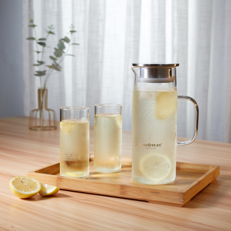 KAMJOVE กาต้มน้ำแก้วใส 1.2 ลิต - Coffee Tea Jug บทวิจารณ์และราคา