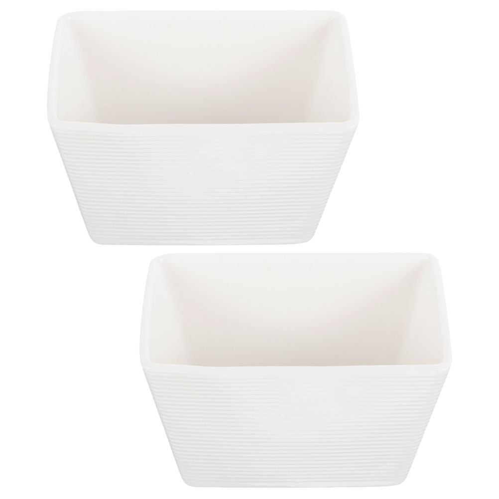 ที่ใส่ถุงชาเซรามิก 2 ชิ้น ภาชน - Tea Coffee Sugar Container บทวิจารณ์และราคา