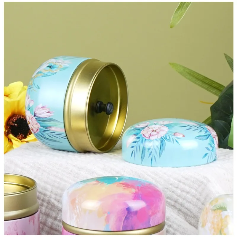 กระป๋องเก็บชา, กระป๋องทรงกลมปิ - Tea Coffee Sugar Container บทวิจารณ์และราคา