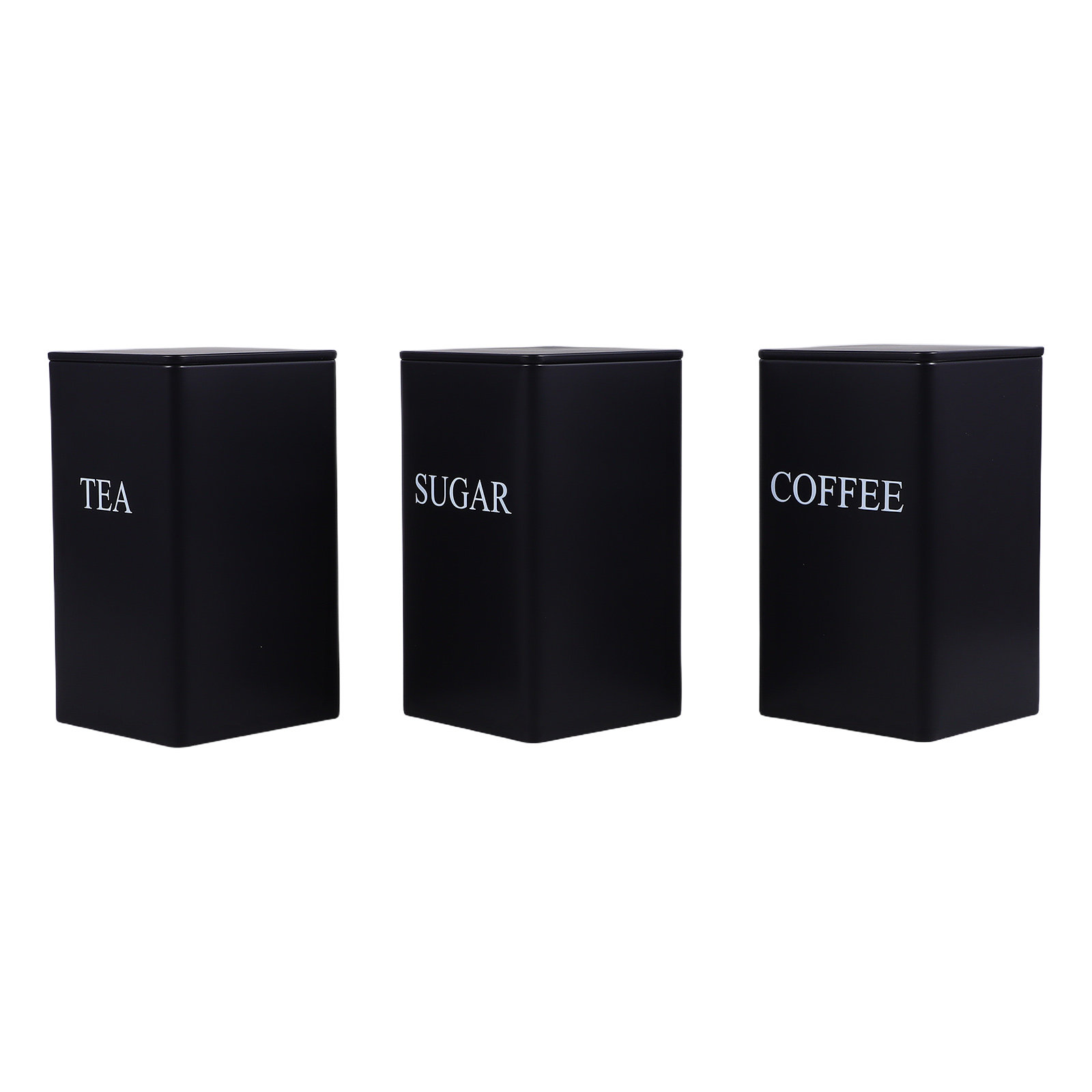 ชุดกระปุกเก็บของในครัว 3 ชิ้น  - Coffee Tea And Sugar Canisters บทวิจารณ์และราคา