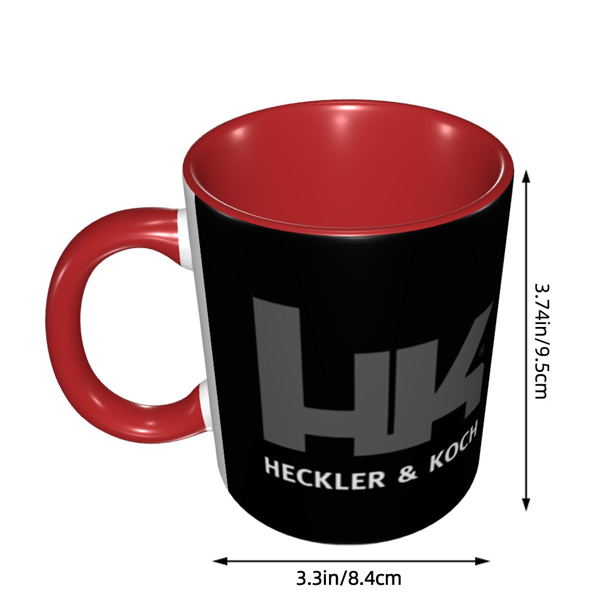 แก้วกาแฟเซรามิกตลก ลายปืน Heck - Coffee Tea Hk บทวิจารณ์และราคา