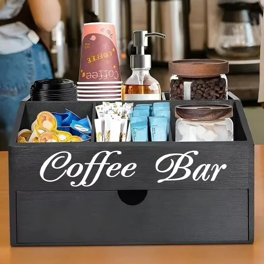 กล่องเก็บกาแฟ ชั้นวางของบนเคาน - Coffee And Tea Bar บทวิจารณ์และราคา