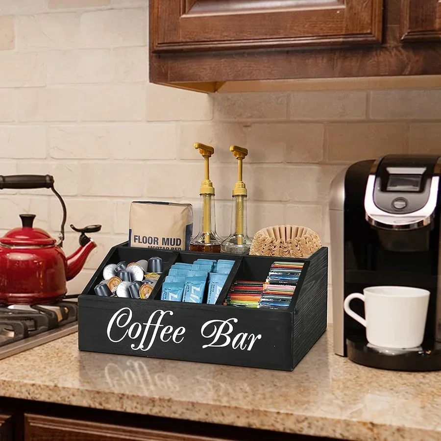 กล่องเก็บกาแฟ ชั้นวางของบนเคาน - Coffee And Tea Bar บทวิจารณ์และราคา