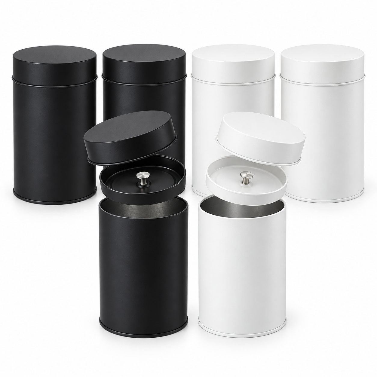 กระป๋องชาแบบ 4/2 ชิ้น พร้อมฝาป - Coffee Tea Etc บทวิจารณ์และราคา