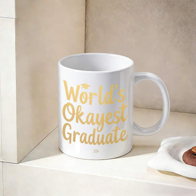 แก้วเซรามิกตัวอักษรสีทองตลกๆ,  - Coffee Tea Font บทวิจารณ์และราคา