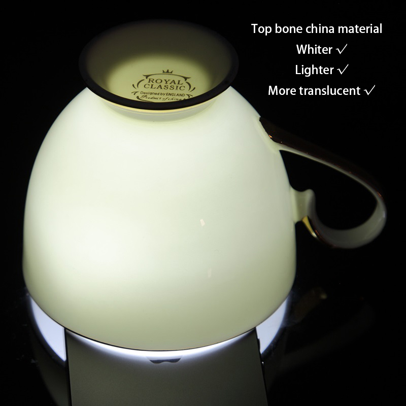Grace Bone ชุดกาแฟจีนสีขาวทอง  - Coffee Tea Jug บทวิจารณ์และราคา