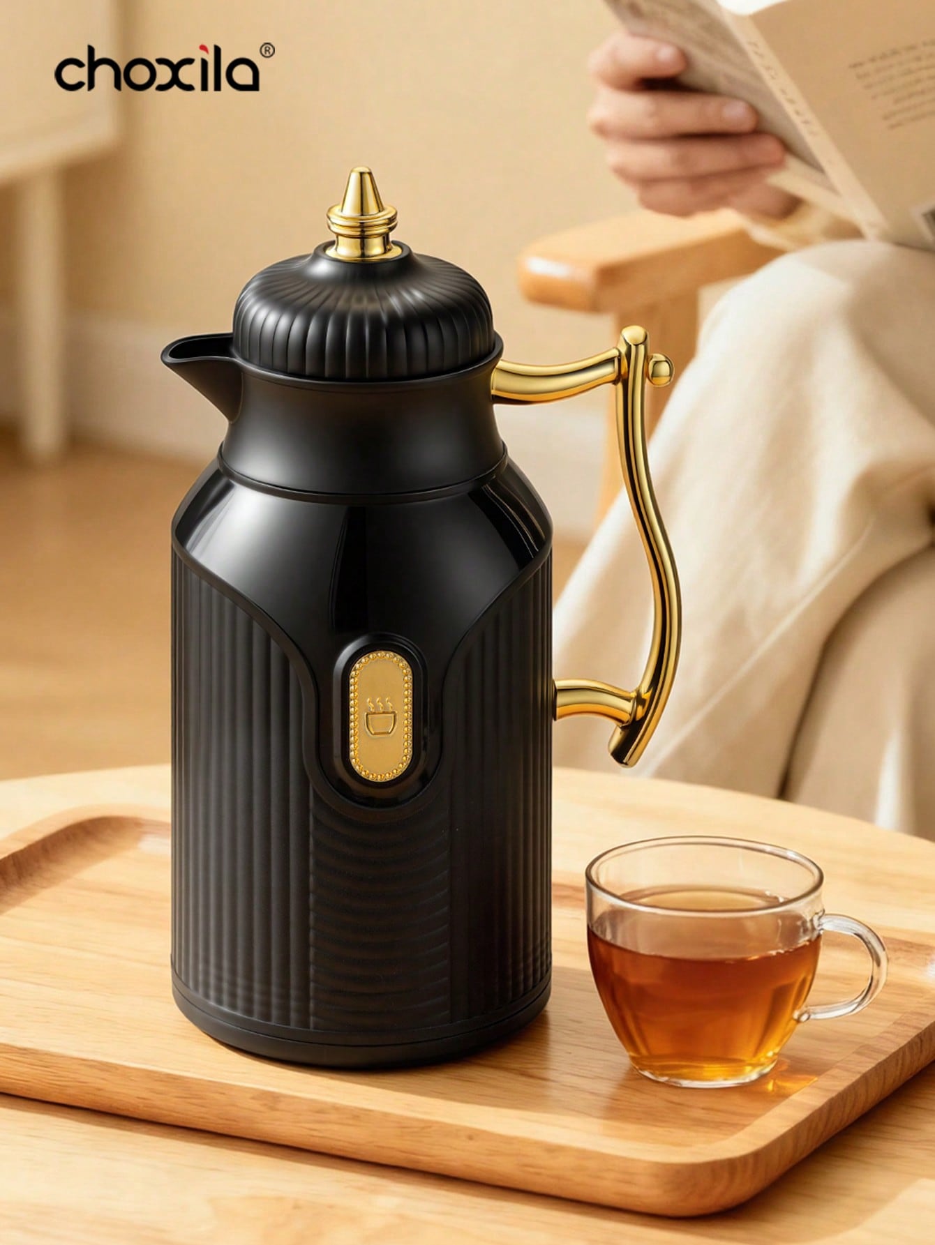 กาต้มน้ำเก็บความร้อนขนาดใหญ่ 1 - Coffee Tea Jug บทวิจารณ์และราคา