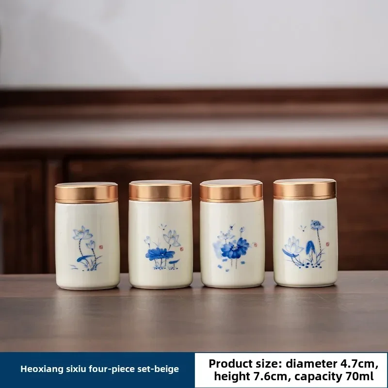 4 ชิ้น/ล็อต Boutique เซรามิคชา - Coffee Tea And Sugar Canisters บทวิจารณ์และราคา