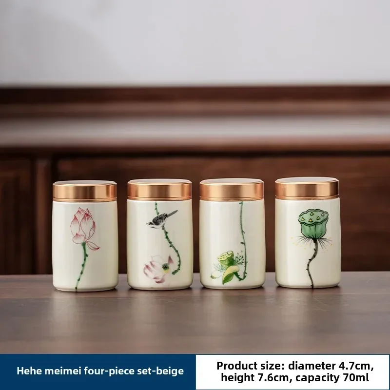 4 ชิ้น/ล็อต Boutique เซรามิคชา - Coffee Tea And Sugar Canisters บทวิจารณ์และราคา