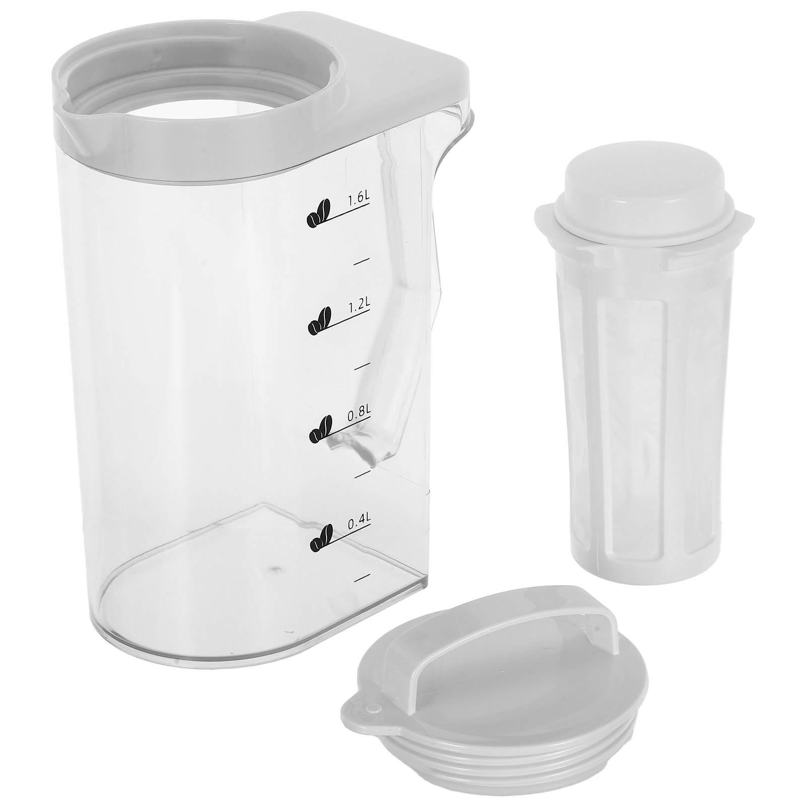 เหยือกกาแฟเย็นพลาสติก 1.6 ลิตร - Coffee Tea Jug บทวิจารณ์และราคา