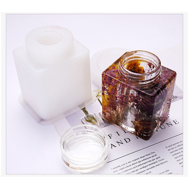 DIYคริสตัลDROPแม่พิมพ์ขวดถังฝา - Coffee Tea And Sugar Canisters บทวิจารณ์และราคา