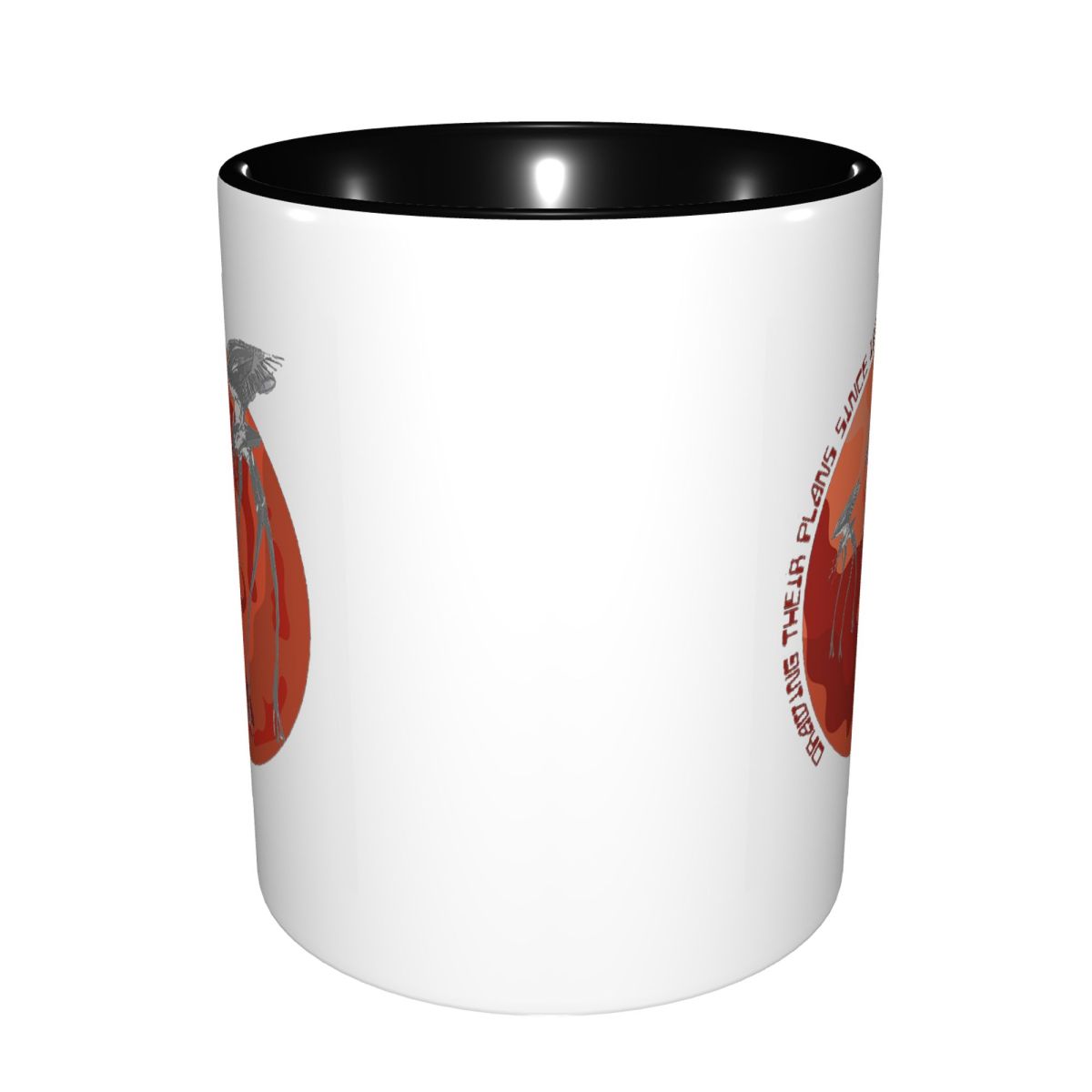 แก้วกาแฟเซรามิกตลกๆ ลายสงครามแ - Coffee Tea Drawing บทวิจารณ์และราคา