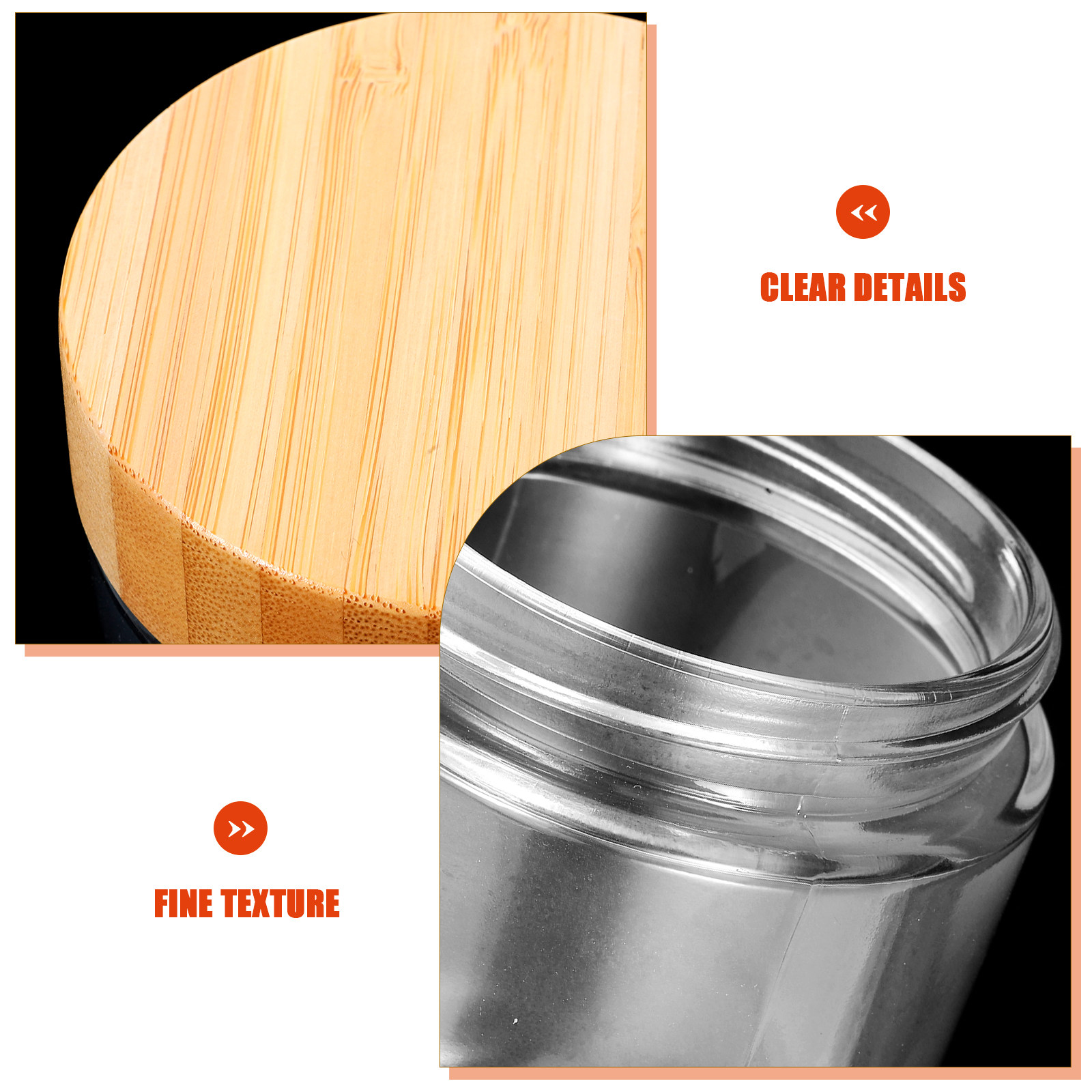 ชุดกระปุกแก้วแข็งแรง 4 ชิ้น พร - Coffee Tea And Sugar Canisters บทวิจารณ์และราคา