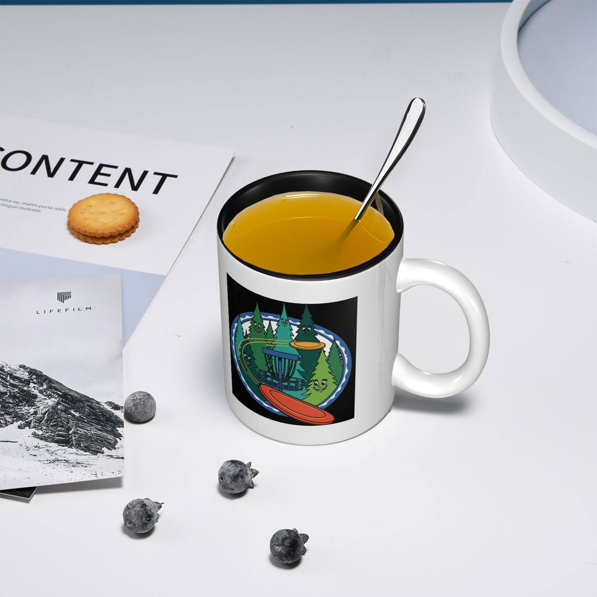 แก้วมัคเซรามิคลายดิสก์กอล์ฟตลก - Coffee Tea Gift Basket บทวิจารณ์และราคา