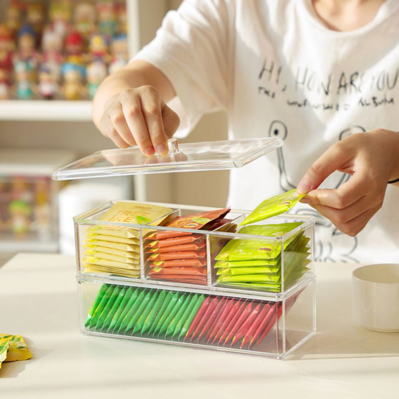 กล่องเก็บถุงชาแบบลิ้นชัก กล่อง - Tea Coffee Sugar Container บทวิจารณ์และราคา