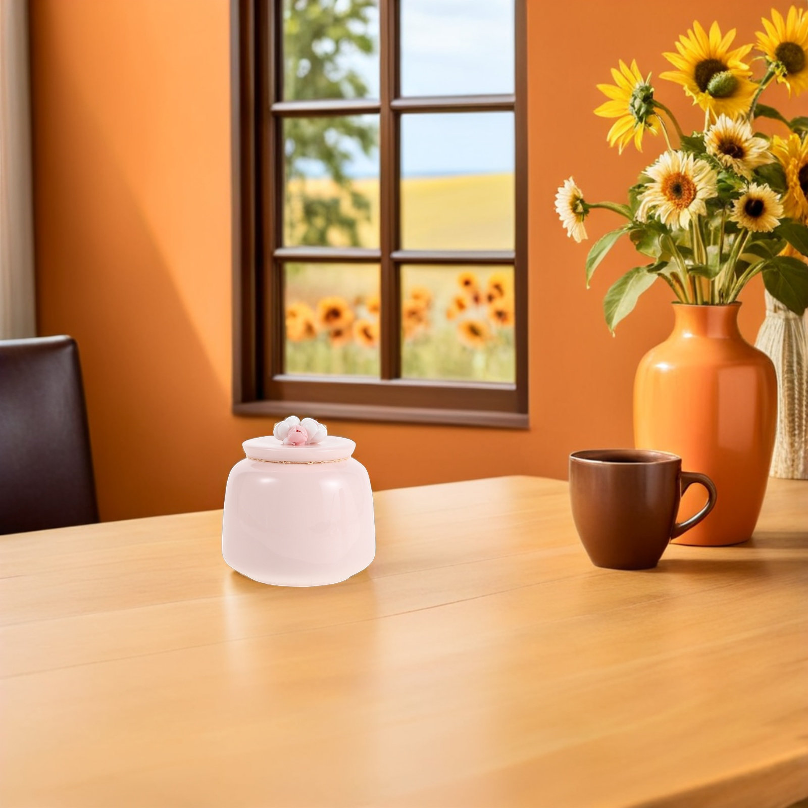 กระปุกชาเซรามิก 200 มล. กระปุก - Tea Coffee Sugar Container บทวิจารณ์และราคา