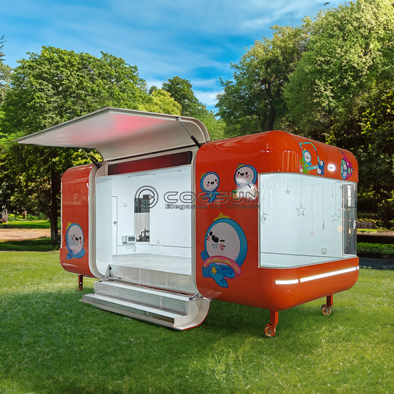 Street Mobile Food Trailer พิซ - Coffee Tea Van บทวิจารณ์และราคา