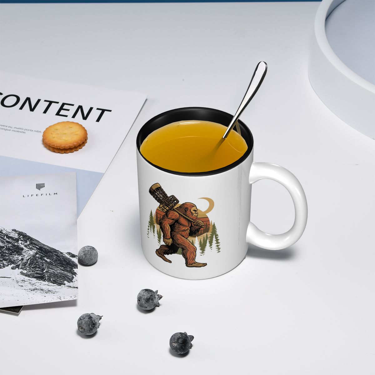 แก้วกาแฟเซรามิกลาย Bigfoot Dis - Coffee Tea Gift Basket บทวิจารณ์และราคา