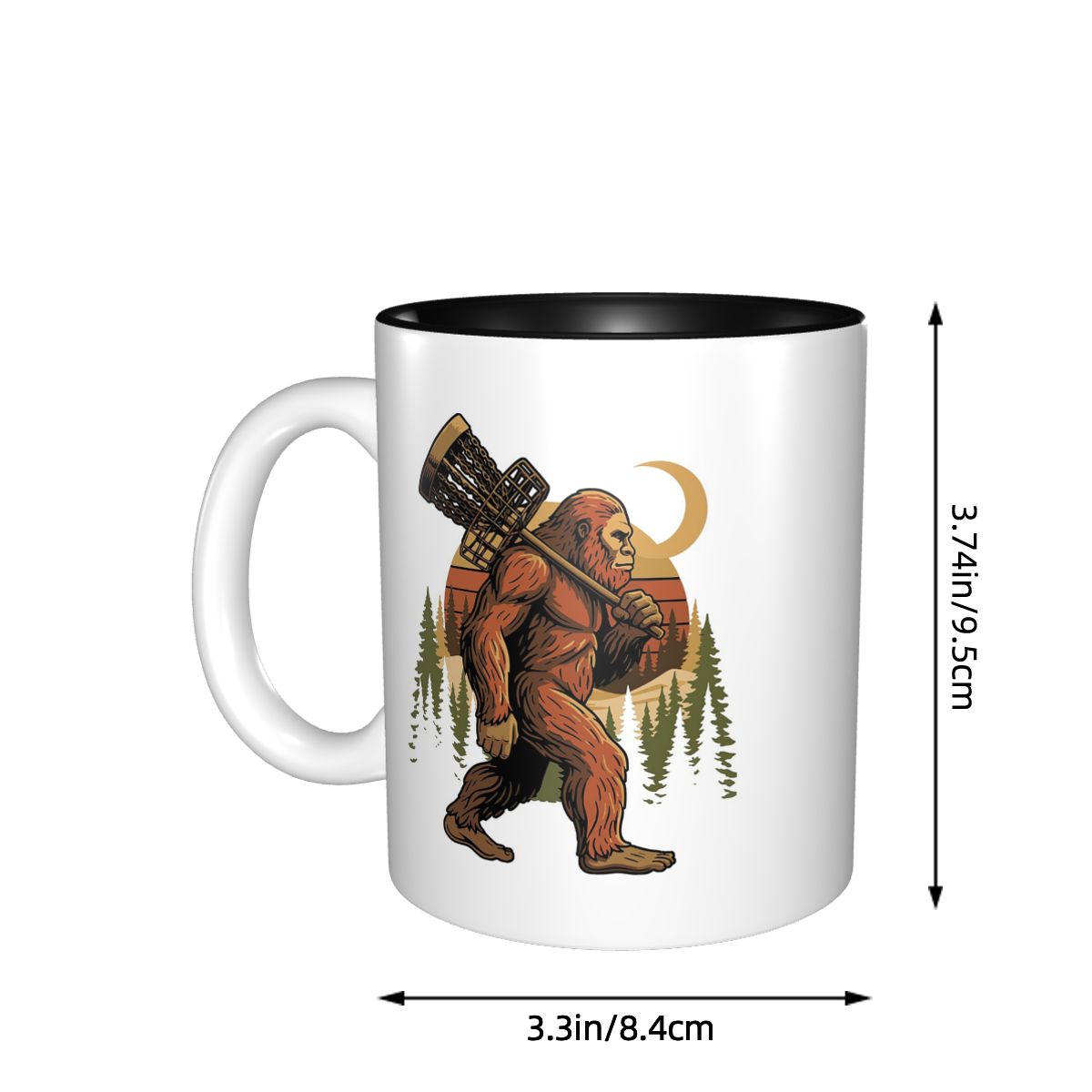 แก้วกาแฟเซรามิกลาย Bigfoot Dis - Coffee Tea Gift Basket บทวิจารณ์และราคา