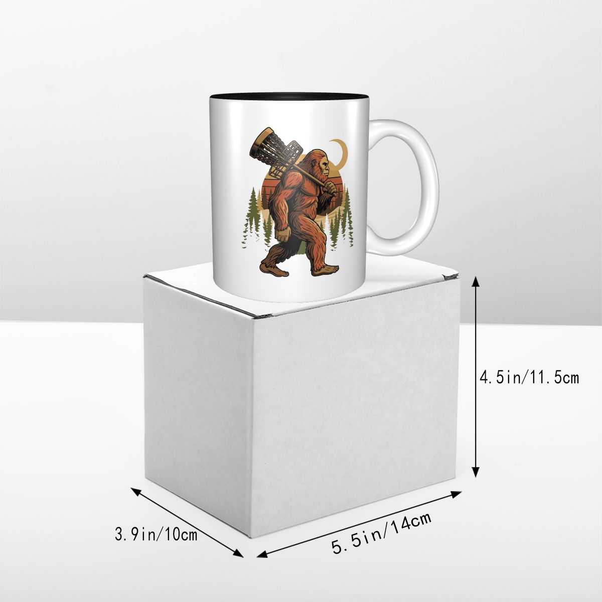 แก้วกาแฟเซรามิกลาย Bigfoot Dis - Coffee Tea Gift Basket บทวิจารณ์และราคา