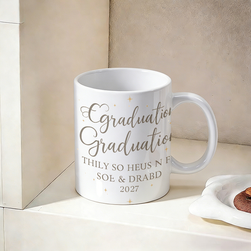 แก้วเซรามิกลายดาวและตัวอักษรสี - Coffee Tea Font บทวิจารณ์และราคา