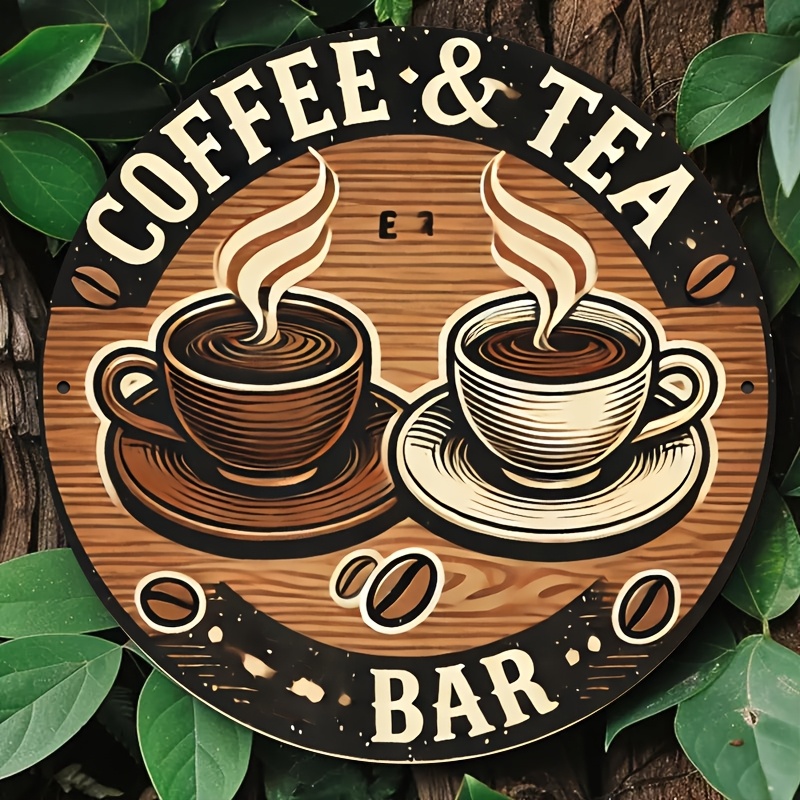 ป้ายอลูมิเนียม 2 มิติ สำหรับร้ - Coffee And Tea Bar บทวิจารณ์และราคา