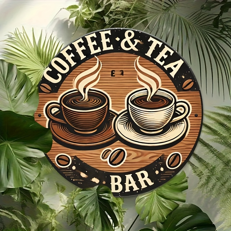 ป้ายอลูมิเนียม 2 มิติ สำหรับร้ - Coffee And Tea Bar บทวิจารณ์และราคา