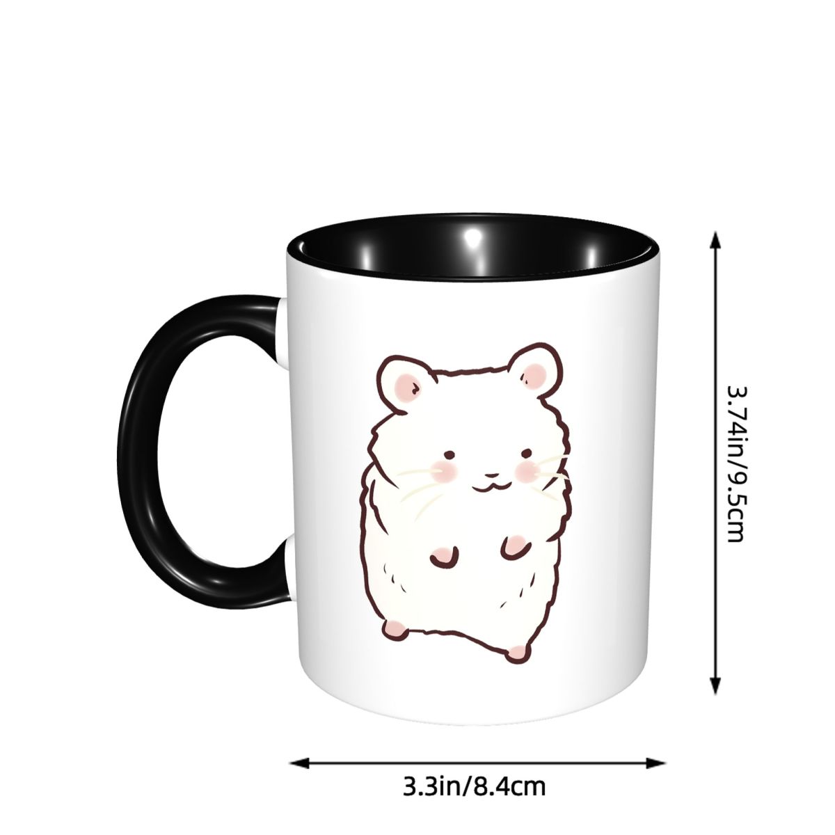 แก้วกาแฟเซรามิคลายหนูแฮมสเตอร์ - Coffee Tea Drawing บทวิจารณ์และราคา