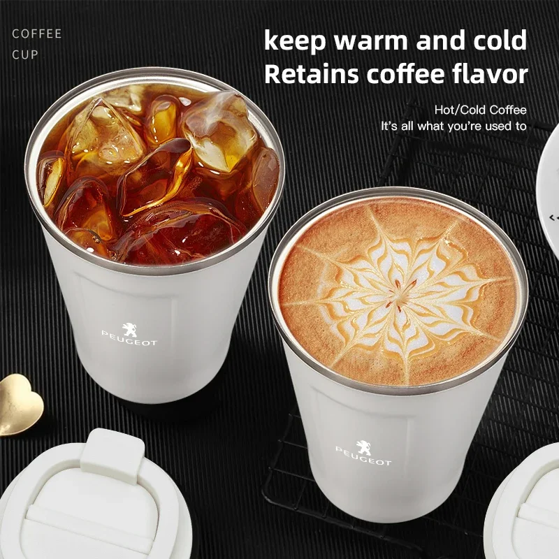 แก้วกาแฟสำหรับรถยนต์ แก้วเก็บค - Coffee Tea Logo บทวิจารณ์และราคา