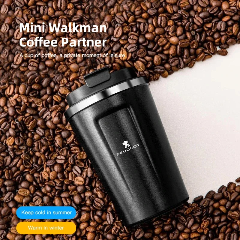 แก้วกาแฟสำหรับรถยนต์ แก้วเก็บค - Coffee Tea Logo บทวิจารณ์และราคา
